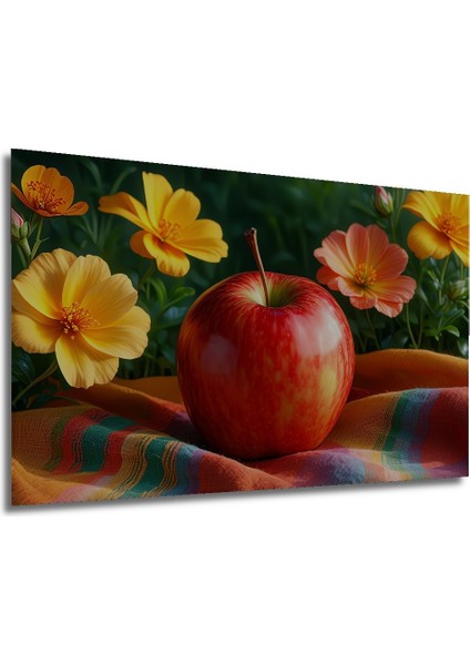 Alev Dansı Yağlı Boya Görünümlü Dekoratif Ahşap Ev/işyeri/ofis Kare Tablo modelleri