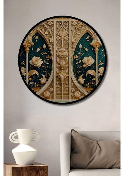 Osmanlı Zaferi Yağlı Boya Görünümlü Dekoratif Ahşap Ev/işyeri/ofis Kare Tablo