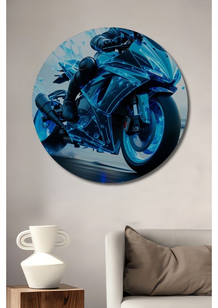 Tarihi Savaş Alanı Yağlı Boya Görünümlü Dekoratif Ahşap Ev/işyeri/ofis Kare Tablo