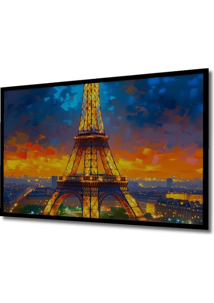 Çerçeve Görünümlü Motosiklet Tutkusu Yağlı Boya Görünümlü Dekoratif Ahşap Ofis Yuvarlak Tablo fiyatları