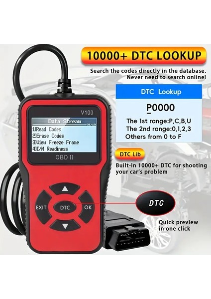 Arıza Tespit Cihazı Arıza Silme Cihazı Arıza Kod Bulucu Okuyucu Obd2 fırsatları