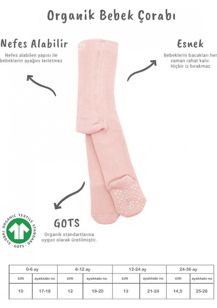 Bistyle Kaymaz Basic Külotlu Çorap 50501 Pembe fiyatları