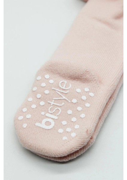 Bistyle Kaymaz Basic Külotlu Çorap 50501 Pembe modelleri