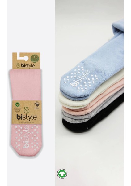 Bistyle Kaymaz Basic Külotlu Çorap 50501 Pembe