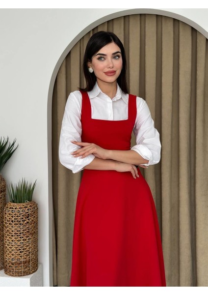 Neapolitan Askılı Elbise