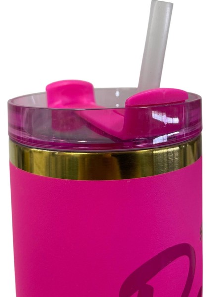 Barbie Pipetli Ithal Termos Bardak 1.18 L