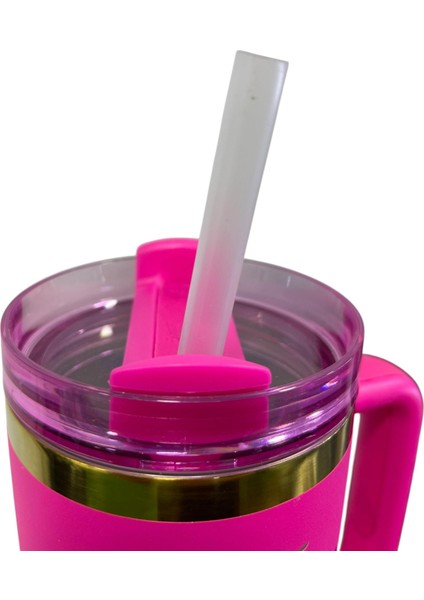 Barbie Pipetli Ithal Termos Bardak 1.18 L