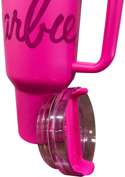 Barbie Pipetli Ithal Termos Bardak 1.18 L