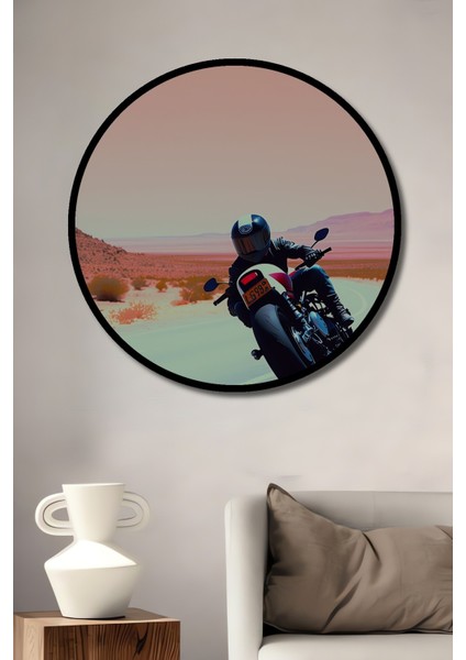 Tarihi Savaş Alanı Yağlı Boya Görünümlü Dekoratif Ahşap Ev/işyeri/ofis Kare Tablo