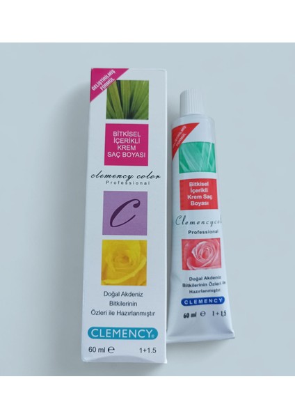 Bitkisel Içerikli Krem Saç Boyası Açık Bakır Kestane 7.4 modelleri