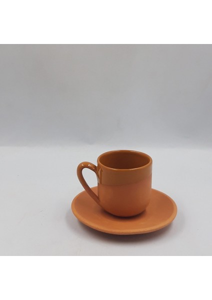 Kırmızı Renkli Toprak Fincan Takımı 6’lı Set modelleri