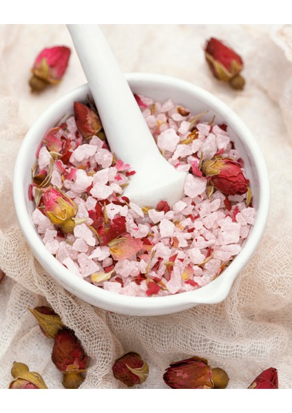 Doğal Gül Aromalı Banyo Tuzu 250GR | Ayak Bakım Tuzu | Rahatlatıcı & Yenileyici fiyatları