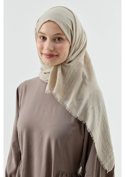 Aminenesil Modakaşmir Aya Pamuk Şal Taş Renk modelleri