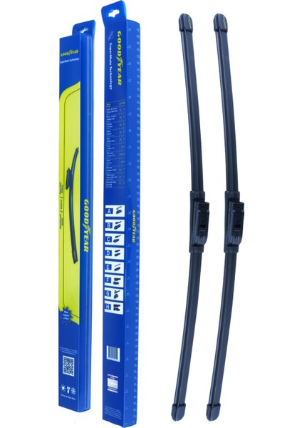 Bmw 5 SERIES(F11) Touring 2010-ONWARDS Supermute 2'li Muz Silecek Takımı 650MM 450MM