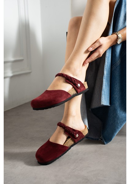 Lugano-S Hakiki Deri Mantar Taban Ortopedik Kadın Terlik fiyatları