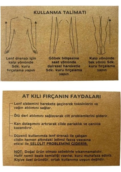 Otcu® Selülit Karşıtı Doğal At Kılı Fırçası indirimleri