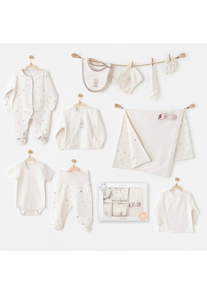 Andywawa AC26181 My 1 St Wardrobe 10'lu Hastane Çıkışı Ekru