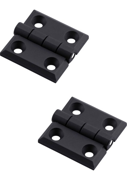 Plastik Yaprak Menteşe 30X30 mm Dayanıklı 2 Adet Set Küçük Dolap Çekmece Kapak Mobilya Menteşe