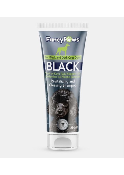Fancypaws Siyah ve Koyu Tüylü Köpekler Için Canlandırıcı ve Parlatıcı Şampuan