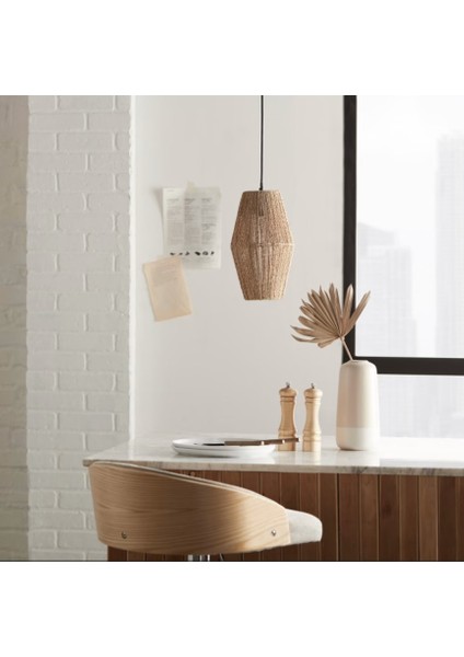 Bohem Avize, Modern Bohem Tarz, Rustik Avize, E27 Duylu, Cafe Aydınlatma, Koridor, Yatak Başı