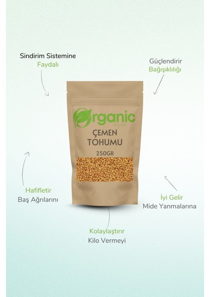 Çemen Otu Tohumu 250GR Mide Dostu , Organik Çemen Tohumu , Yeni Mahsül Tane Çemen fiyatları