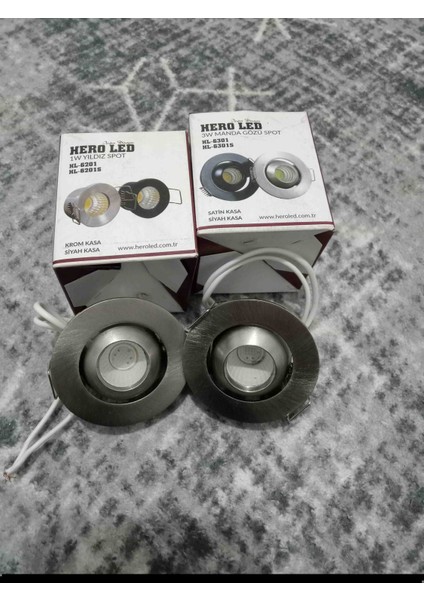 led 3 Watt Manda Gözü Spot