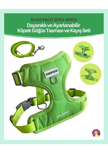 Gezdirmeli Göğüs Köpek Tasması