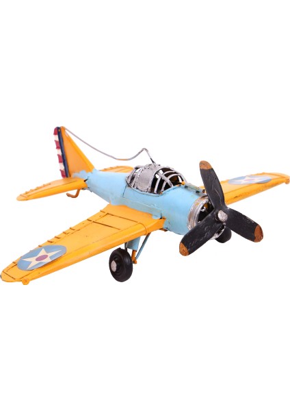 Dekoratif Metal Uçak