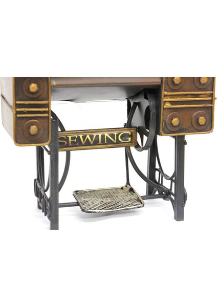Dekoratif Metal Dikiş Makinesi indirimleri