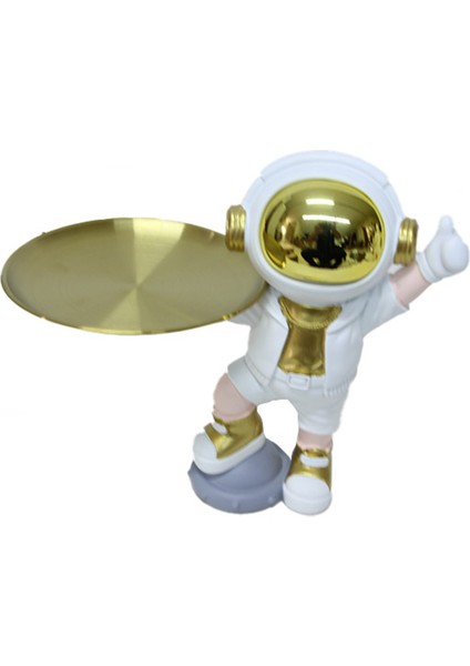 Dekoratif Uzay Astronot Servis Tabaklı fırsatları