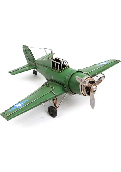 Dekoratif Metal Uçak