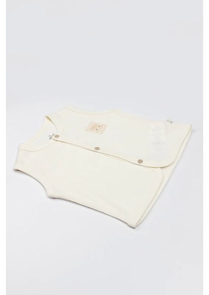 Bistyle Modal Flying Balloons Bebek Yelek BS18110 Ekru fiyatları