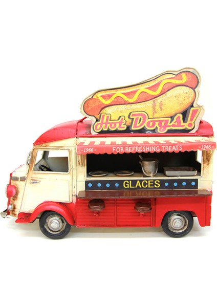 Dekoratif Metal Fasrfood Arabası fiyatları