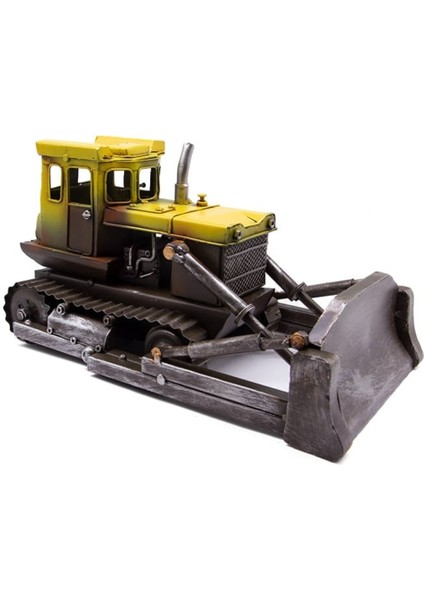 Dekoratif Metal Buldozer