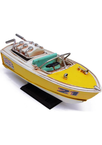 Dekoratif Metal Hız Botu