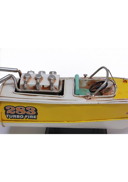 Dekoratif Metal Hız Botu