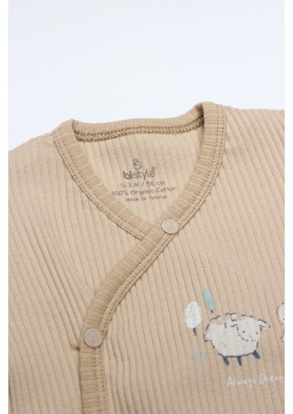 Bistyle Always Dream Yarım Kol Badi 17115 Ekru Bej modelleri