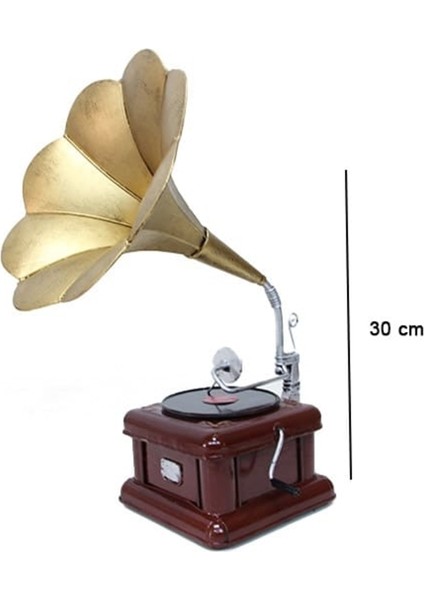 Dekoratif Metal Gramafon fiyatları