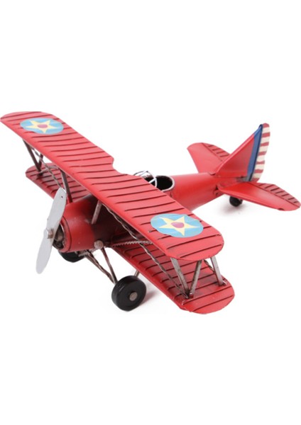 Dekoratif Metal Uçak Çift Kanatlı modelleri