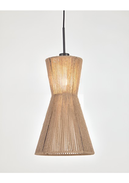 Bohem Avize, Modern Kumsaati Tarz, Rustik Avize, E27 Duylu, Cafe Aydınlatma