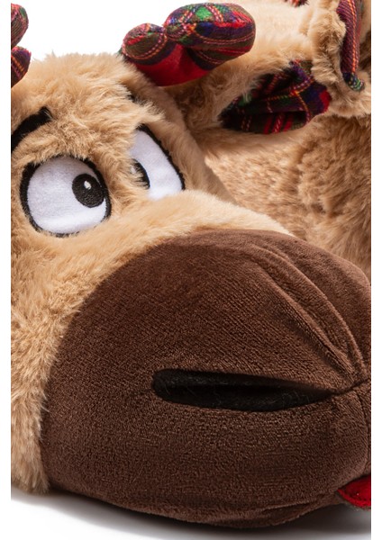 Diso Erkek Hayvanlı Panduf Kahverengi 41/46 fiyatları