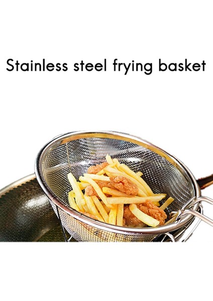Paslanmaz Çelik Cips Patates Kızartma Teli 20 cm fiyatları