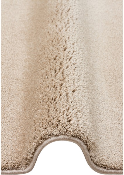 Zen 01 Beige Arif Görüntülü Yumuşak Tuşeli Hav Vermeyen Özel Ipliklerle Üretilen Sıkı Dokuma Makine Halısı