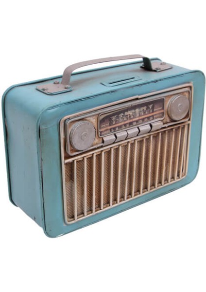 Dekoratif Metal Radyo Kumbaralı