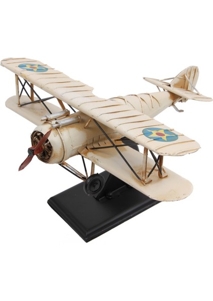 Dekoratif Metal Uçak 2 Kanatlı modelleri