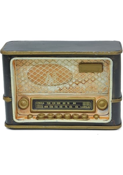 Dekoratif Metal Radyo