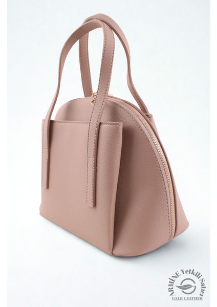 Orijinal Armine Günlük Kullanıma Uygun Premium Kalite Kadın Omuz Çantası Vizon 344 modelleri