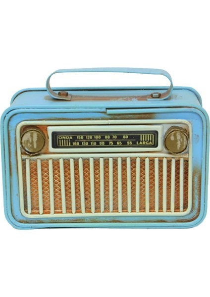 Dekoratif Metal Radyo
