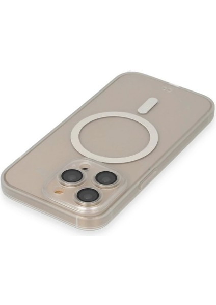 iPhone 14 Pro Kılıf Grand Magneticsafe Kapak - Şeffaf modelleri