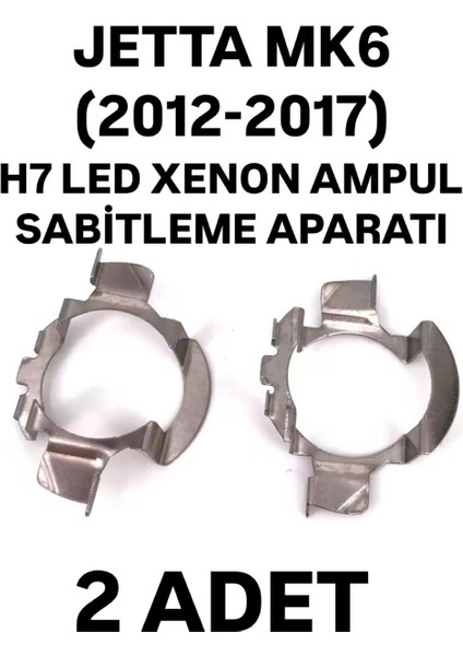 Jetta Mk6 (2012-2017) H7 LED Xenon Far Bağlantı Montaj Sabitleme Aparatı